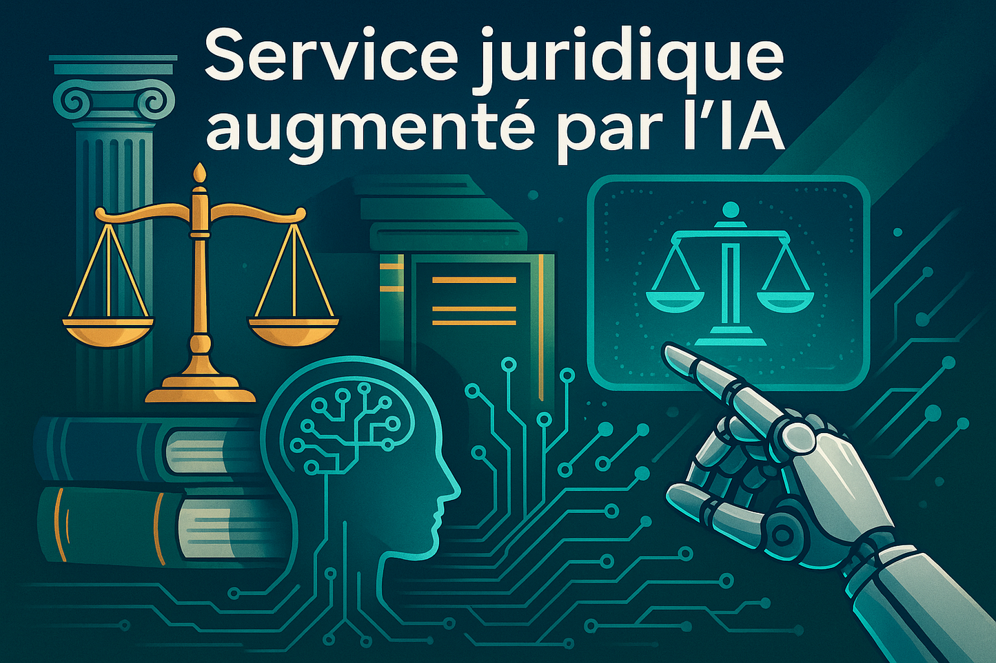 Collection Service juridique augmenté par l'IA
