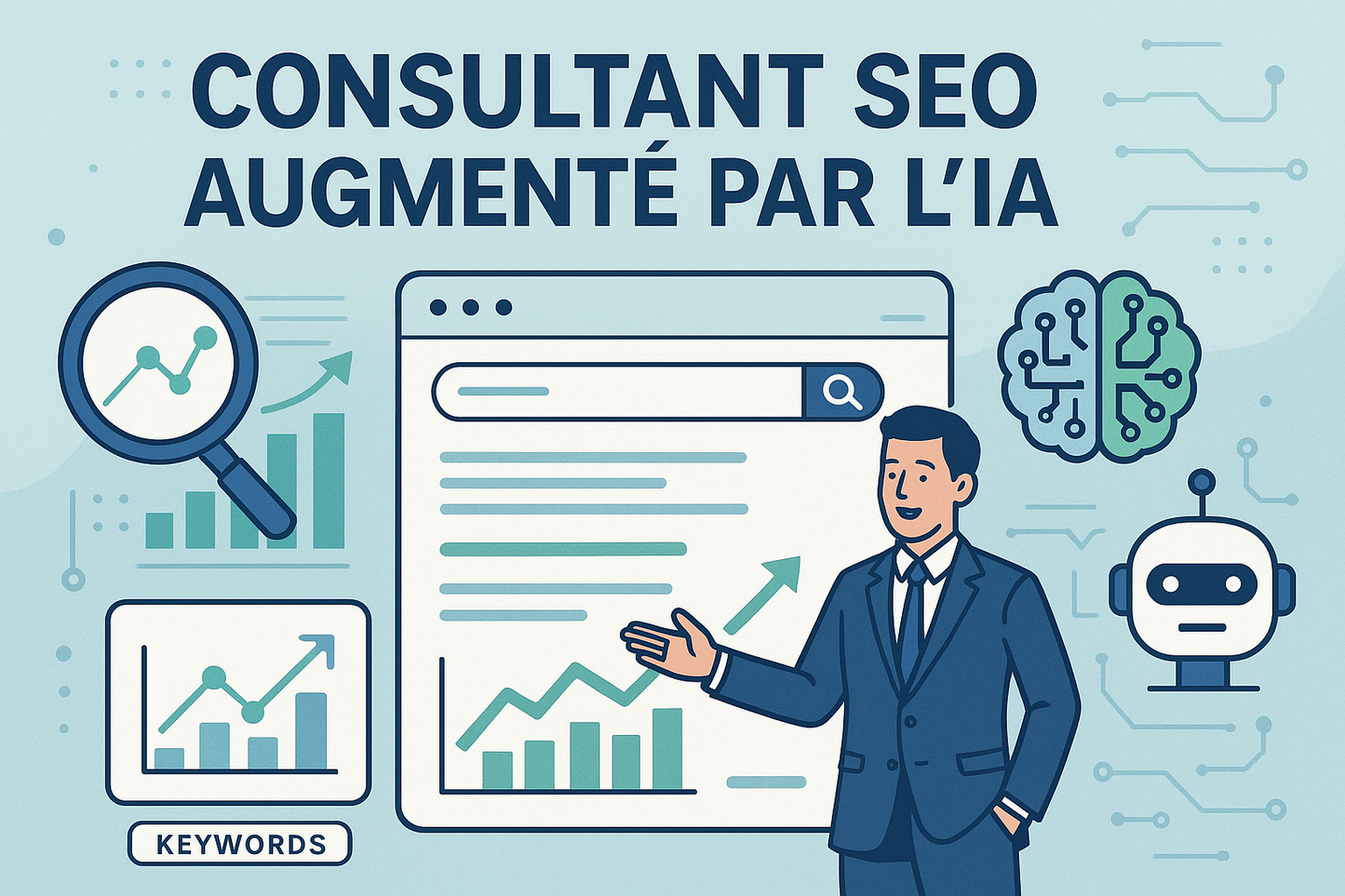 Consultant SEO augmenté par l'IA