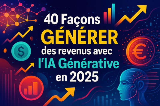 40 Façons de générer des revenus avec l'IA Générative en 2025