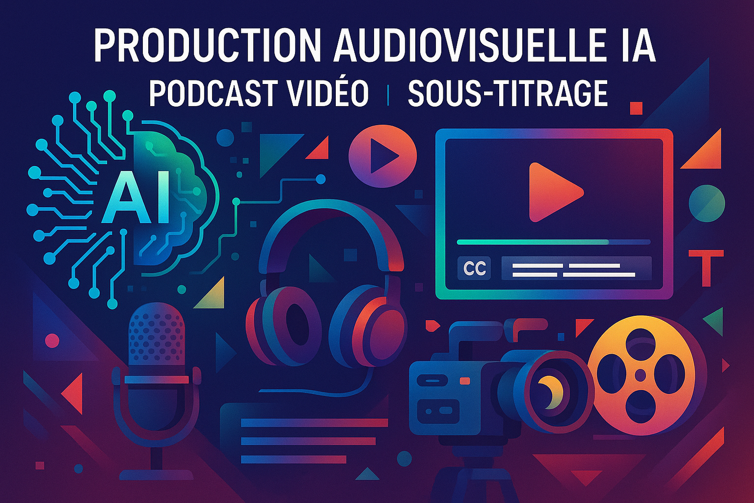 Production audiovisuelle & Médias IA
