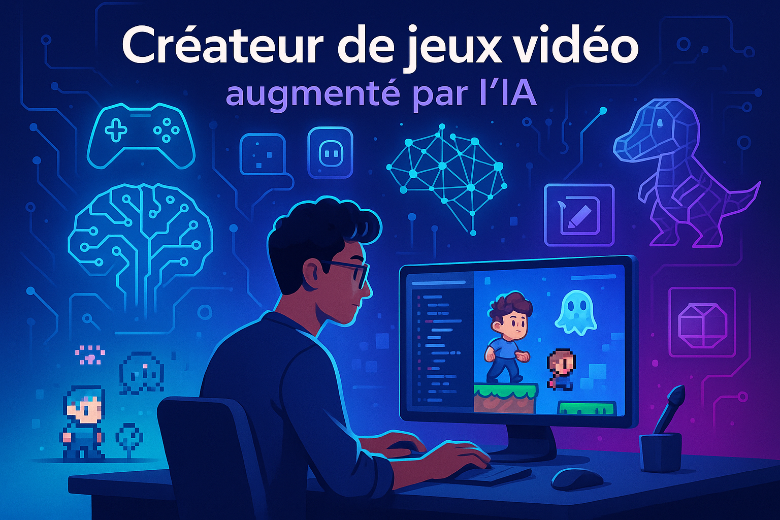 Formation Créateur de jeux vidéo augmenté par l'IA